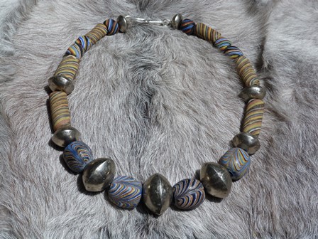 Halskette Venetien Perlen venezianische Perlen Tuareg